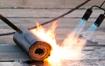 Mile Elm asphalt flat roofing repairs